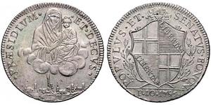 1 Scudo Stato Pontificio (752-1870) Argento 