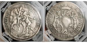 1 Scudo Italian city-states Plata 
