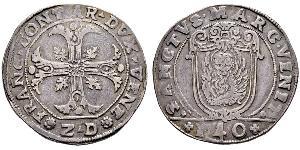 1 Scudo Italian city-states Plata 