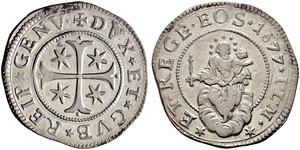 1 Scudo Italian city-states Plata 