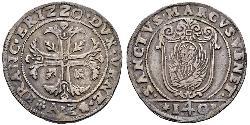 1 Scudo Italian city-states Silber 