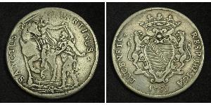 1 Scudo Italian city-states Silber 