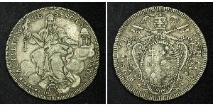 1 Scudo Kirchenstaat (752-1870) Silber Pius VII (1742 -1823)