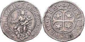 1 Scudo Italian city-states Silver 