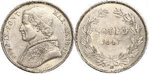 1 Scudo Estados Pontificios (752-1870)  Pío IX (1792- 1878)