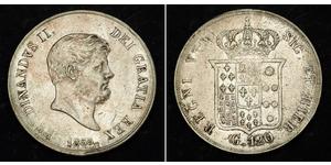 1 Scudo / 120 Grana Italian city-states Silber 