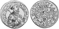 1 Sechser Principality of Transylvania (1571-1711) Plata 