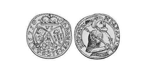 1 Sechser Княжество Трансильвания (1571-1711) Серебро 