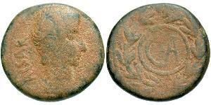 1 Semissis Empire romain (27BC-395) Bronze Augusto (63BC- 14) 