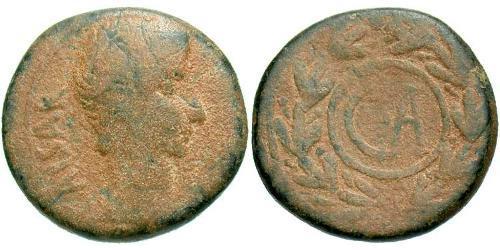 1 Semissis Empire romain (27BC-395) Bronze Augusto (63BC- 14) 
