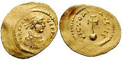 1 Semissis Byzantine Empire (330-1453) Gold Heraclius (575-641)