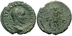 1 Semissis 羅馬帝國 青铜 Trajan Decius (201-251)