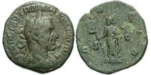 1 Sesterce Empire romain (27BC-395) Bronze Trajan Dèce (201-251)