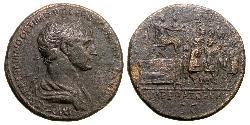 1 Sestercio Imperio romano (27BC-395) Bronce Trajano (53-117)