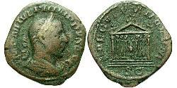1 Sestertius Roman Empire (27BC-395) Bronze Philip the Arab (204-249)