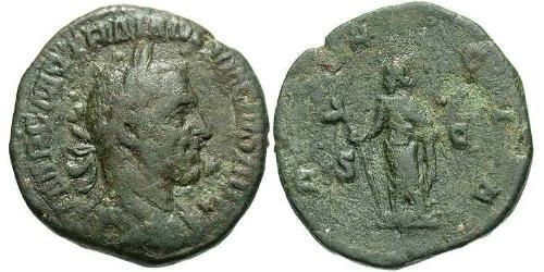 1 Sesterz Römische Kaiserzeit (27BC-395) Bronze Trajan Decius (201-251)