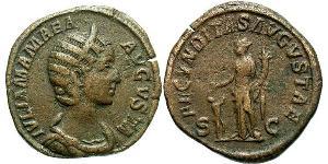 1 Sesterzio Impero romano (27BC-395) Bronzo Julia Avita Mamaea (180-235)