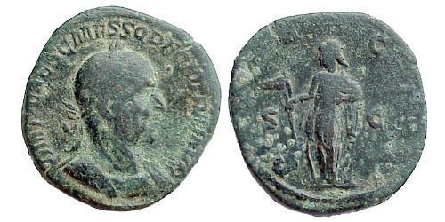 1 Sesterzio Impero romano (27BC-395) Bronzo Traiano Decio (201-251)