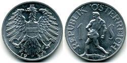 1 Shilling Allied-occupied Austria (1945-1955) Aluminium 