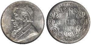1 Shilling Afrique du Sud (1910 - ) Argent Paul Kruger (1825 - 1904)