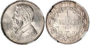 1 Shilling Afrique du Sud (1910 - ) Argent Paul Kruger (1825 - 1904)