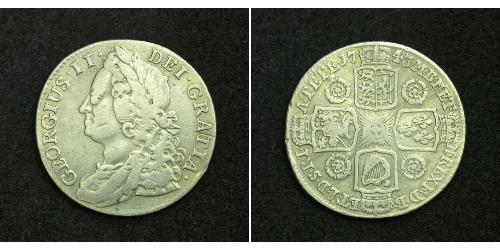 1 Shilling Empire britannique (1497 - 1949) Argent George II (1683-1760)