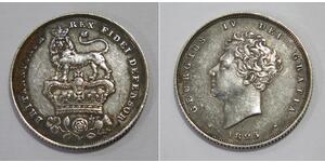 1 Shilling Royaume-Uni de Grande-Bretagne et d