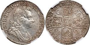 1 Shilling Royaume de Grande-Bretagne (1707-1801) Argent George I (1660-1727)