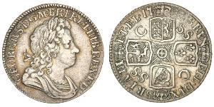 1 Shilling Royaume de Grande-Bretagne (1707-1801) Argent George I (1660-1727)
