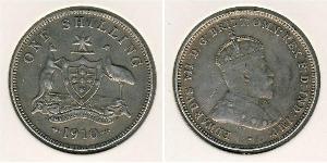 1 Shilling Ôstralie (1788 - 1939) Argent 