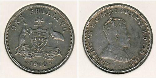 1 Shilling Ôstralie (1788 - 1939) Argent 