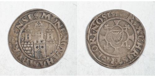 1 Shilling Amburgo Argento 