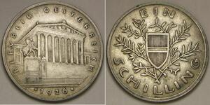 1 Shilling Prima repubblica austriaca (1918-1934) Argento 