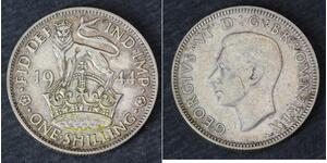 1 Shilling Regno Unito  Argento 