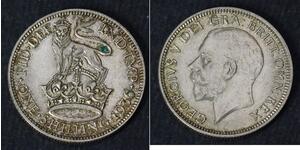 1 Shilling Regno Unito  Argento 