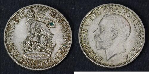 1 Shilling Regno Unito  Argento 