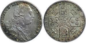 1 Shilling Regno Unito di Gran Bretagna (1707-1801) Argento Giorgio III (1738-1820)