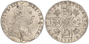 1 Shilling Regno Unito di Gran Bretagna (1707-1801) Argento Giorgio III (1738-1820)