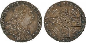 1 Shilling Regno Unito di Gran Bretagna (1707-1801) Argento Giorgio III (1738-1820)