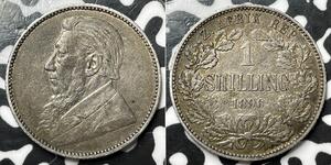 1 Shilling Sudafrica (1910 - ) Argento Paul Kruger (1825 - 1904)