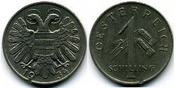 1 Shilling Federal State of Austria (1934-1938) Cuivre/Nickel 