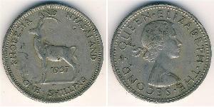1 Shilling Southern Rhodesia (1923-1980) Cuivre/Nickel Elizabeth II (1926-2022)
