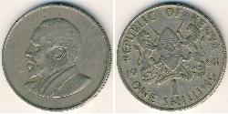 1 Shilling Kenia (1963 - ) Kupfer/Nickel 