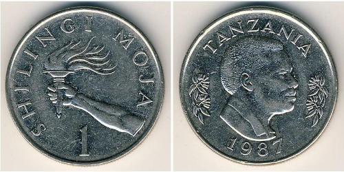 1 Shilling Tansania (1964 - ) Kupfer/Nickel 