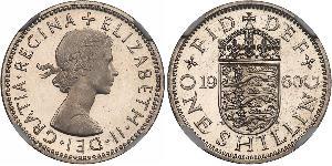 1 Shilling Vereinigtes Königreich (1922-) Kupfer/Nickel Elizabeth II (1926-2022)
