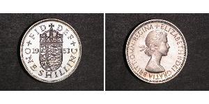 1 Shilling Reino Unido (1922-) Níquel/Cobre Isabel II (1926-2022)