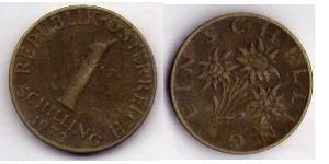 1 Shilling Republic of Austria (1955 - ) Ottone 