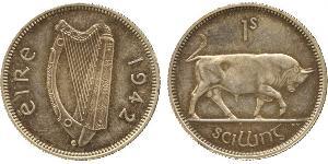 1 Shilling Irlanda (1922 - ) Plata 