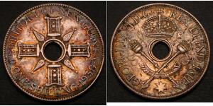 1 Shilling Nueva Guinea Plata Jorge VI (1895-1952)