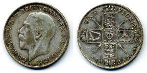 1 Shilling Reino Unido de Gran Bretaña e Irlanda (1801-1922) Plata Jorge V (1865-1936)